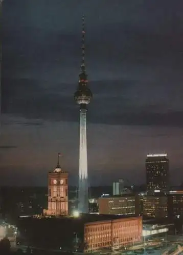 Berlin-Mitte, Fernsehturm - 1985