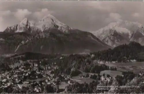 Berchtesgaden - mit Watzmann - ca. 1955