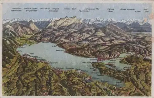 Bodensee - Panorama - ca. 1960