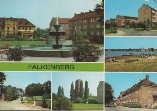 Falkenberg - u.a. Straße der Völkerfreundschaft - 1986