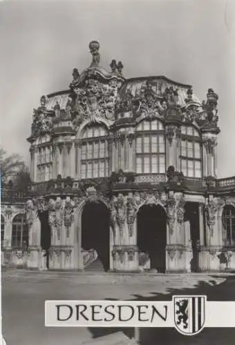 Dresden -  Zwinger, Waldpavillon - 1988