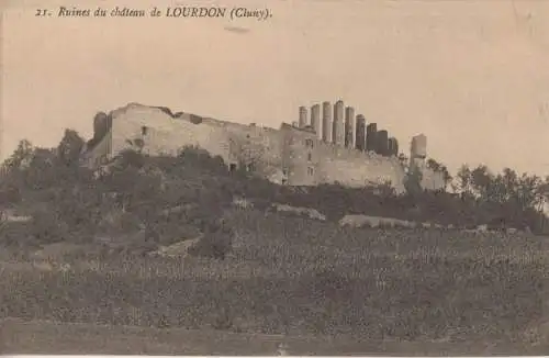 Frankreich - Cluny - Frankreich - Chateau de Lourdon