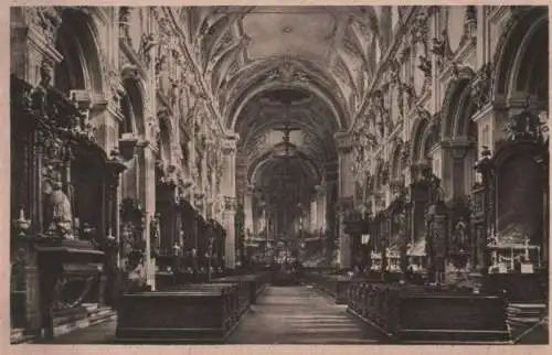 Würzburg - Dom, Innenansicht - ca. 1935