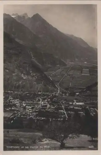 Schweiz - Schweiz - Martigny - et les Dents du Midi - ca. 1950