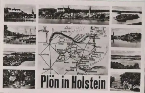 Plön - mit 9 Bildern - ca. 1950