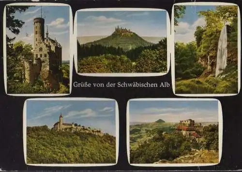 Schwäbische Alb - u.a. Burg Texk - 1962