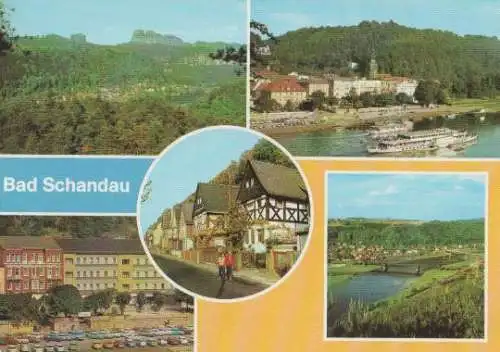 Bad Schandau u.a. Dampferanlegestelle - ca. 1985