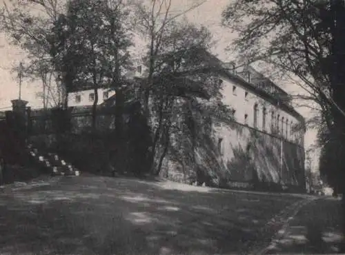 Hirschberg - Pfarrkirche vom Hirschgraben - ca. 1965