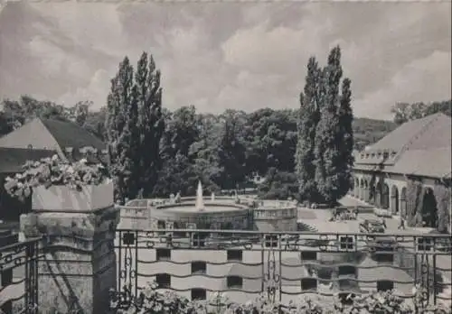 Bad Nauheim - Blick auf den Sprudelhof - 1960