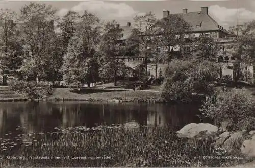 Schweden - Schweden - Göteborg - Näckrosdammen vid Lorensbergsomradet - ca. 1960