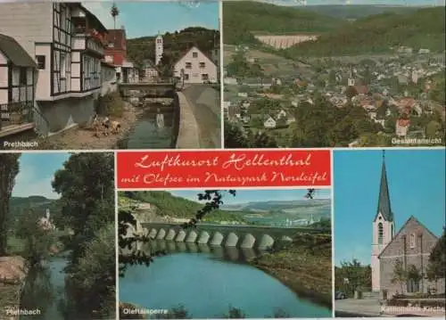 Hellenthal - u.a. Oleftalsperre - ca. 1975