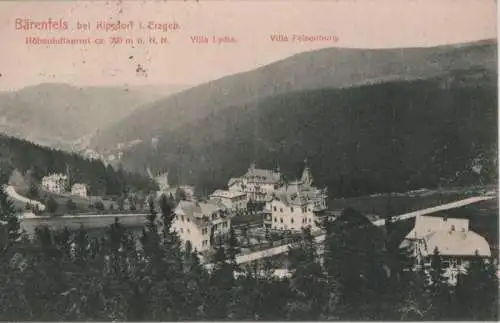 Altenberg-Bärenfels - Villa Lydia und Villa Felsenburg - 1922