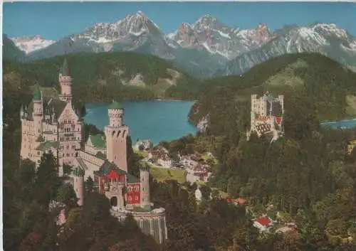 Schwangau Neuschwanstein - und Hohenschwangau - 1969