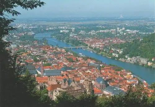 Heidelberg - Schloss und Altstadt - ca. 1995