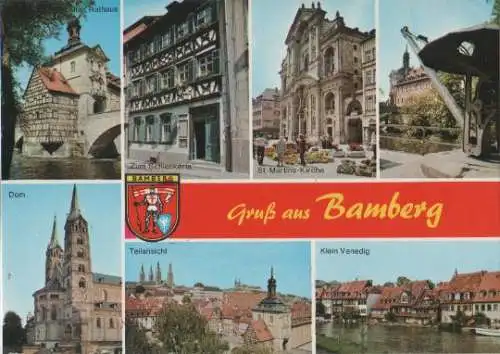 Romantisches Bamberg u.a. Teilansicht - ca. 1985