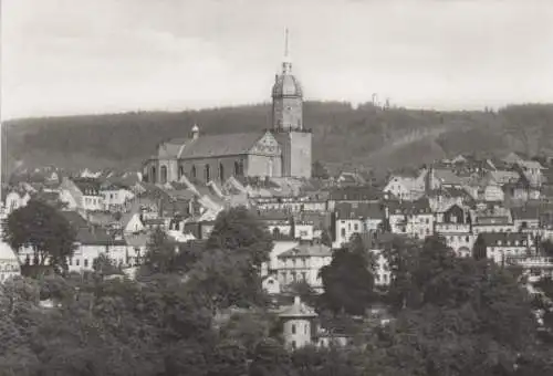 Annaberg-Buchholz - mit Pöhlberg und St. Annenkirche - 1979