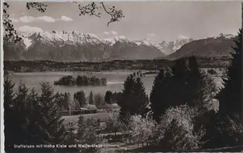 Staffelsee - mit Hohe Kiste - 1954