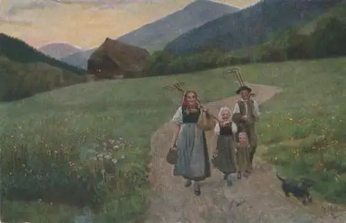 Auf dem Heimweg - ca. 1945