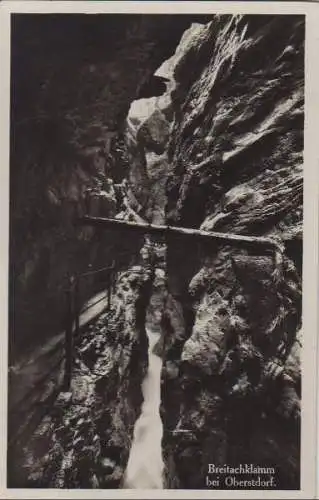 Breitachklamm - bei Oberstdorf - ca. 1955