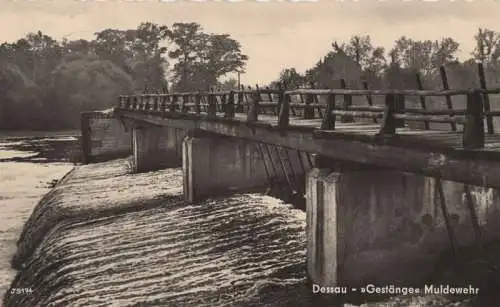 Dessau - Gestänge Muldewehr