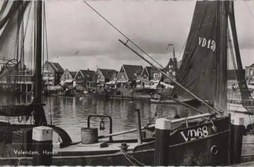 Niederlande - Niederlande - Volendam - Haven - ca. 1960