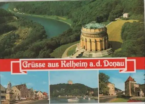 Kelheim - 4 Teilbilder - ca. 1980