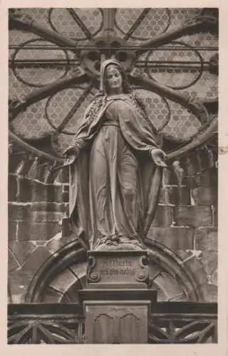 Münster in Freiburg - Madonna - 1957