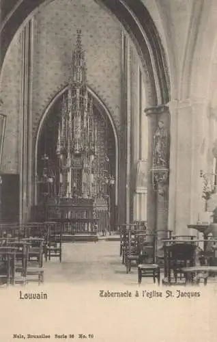 Belgien - Louvain - Belgien - Tabernacle a eglise St. Jacques