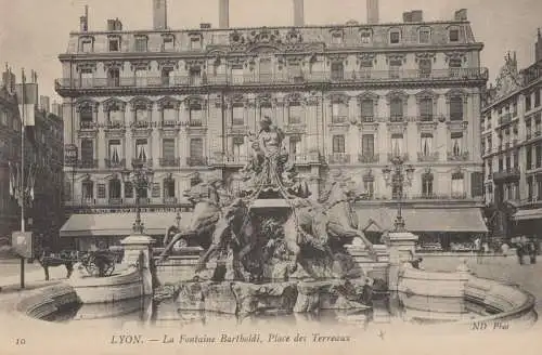 Frankreich - Lyon - Frankreich - Fontaine Bartholdi