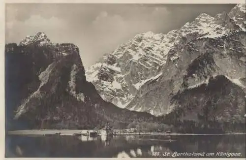 Königssee - mit St. Bartholomä