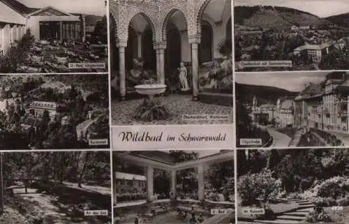 Bad Wildbad - u.a. Kuranstalt - 1962