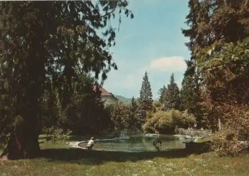 Schweiz - Schweiz - Baden - Partie im Kurpark - ca. 1980