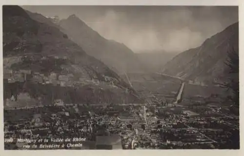 Schweiz - Schweiz - Martigny - et Valle du Rhone - ca. 1950