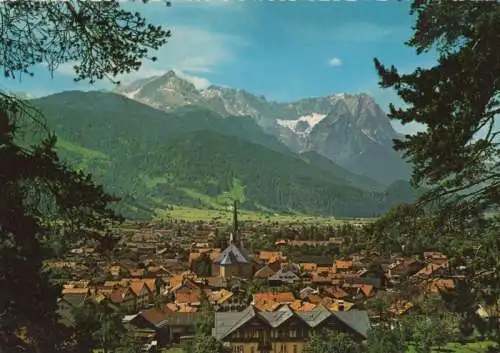 Garmisch-Partenkirchen - gegen Zugspitze