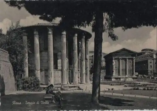 Italien - Italien - Rom - Roma - Tempio di Vesta - ca. 1960