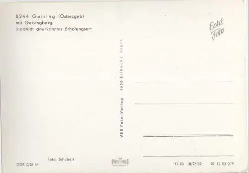 Altenberg-Geising - mit Geisingberg