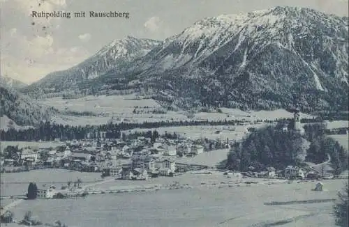 Ruhpolding - mit Rauschberg