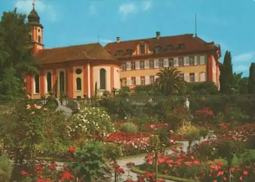 Mainau - Schloss mit Rosengarten - ca. 1975