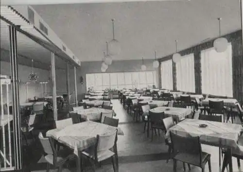 Titisee-Neustadt - Feuerwehrheim, Speisesaal - ca. 1955