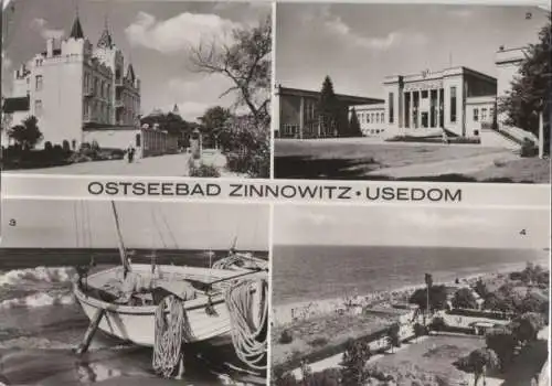 Zinnowitz - u.a. Fischerboote - ca. 1975