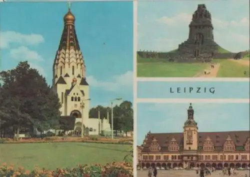 Leipzig - u.a. Altes Rathaus - 1967