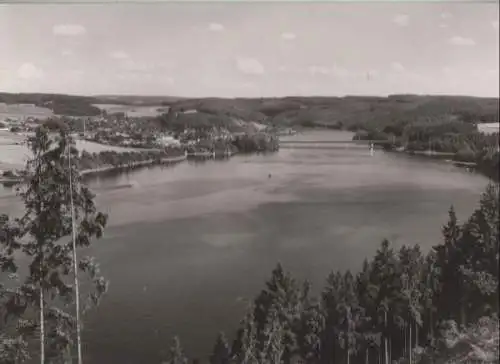 Saalburg-Ebersdorf - Blick vom Sühnekreuz - 1980