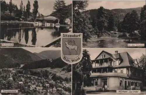 Sitzendorf - u.a. Gesamtansicht - 1959