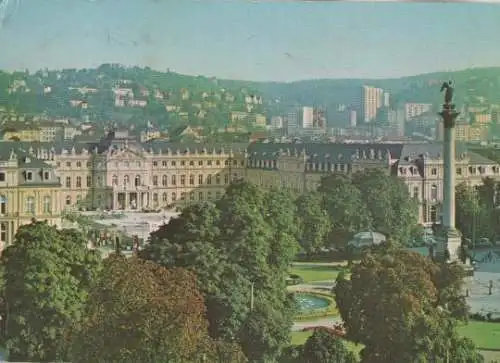 Stuttgart - Schloßplatz - 1962