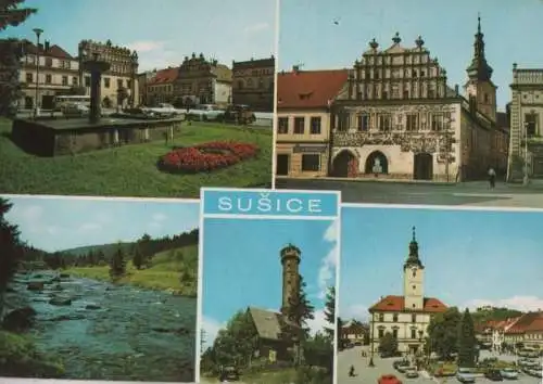 Tschechien - Tschechien - Susice - mit 5 Bildern - ca. 1975