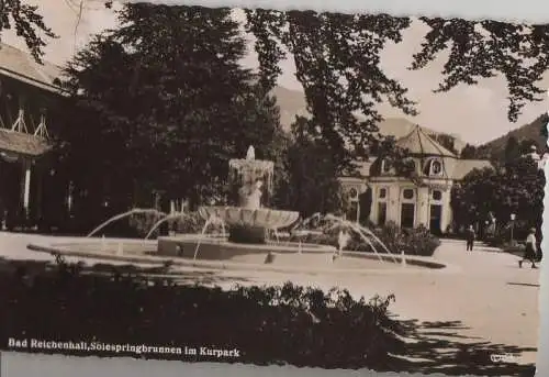 Bad Reichenhall - Solespringbrunnen - 1954