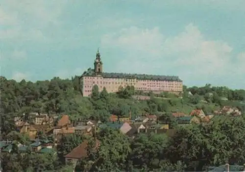 Rudolstadt - Blick zur Heidecksburg - 1967