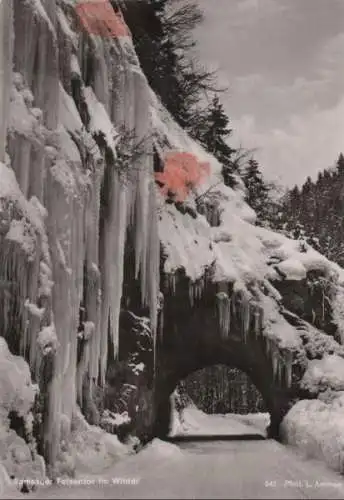 Ramsau - Felsentor im Winter - 1960