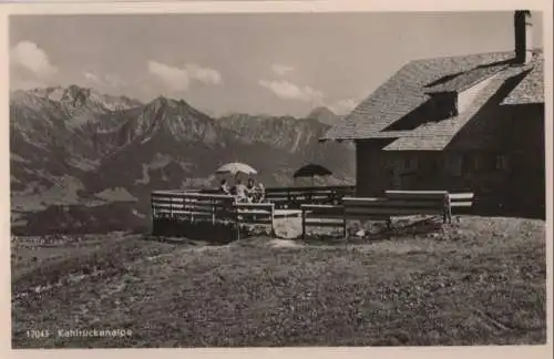 Ofterschwang - Kahlrückenalpe am Rangiswangerhorn - ca. 1955