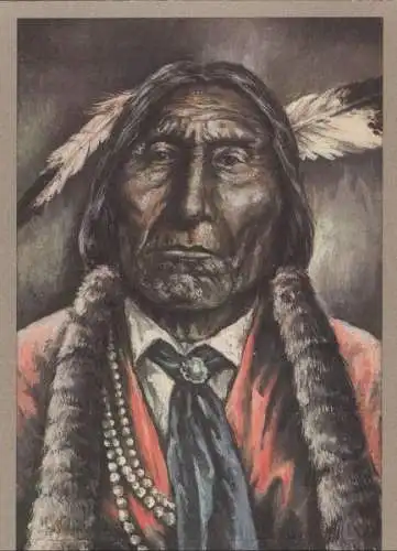 Cheyenne-Krieger - Wolf Robe